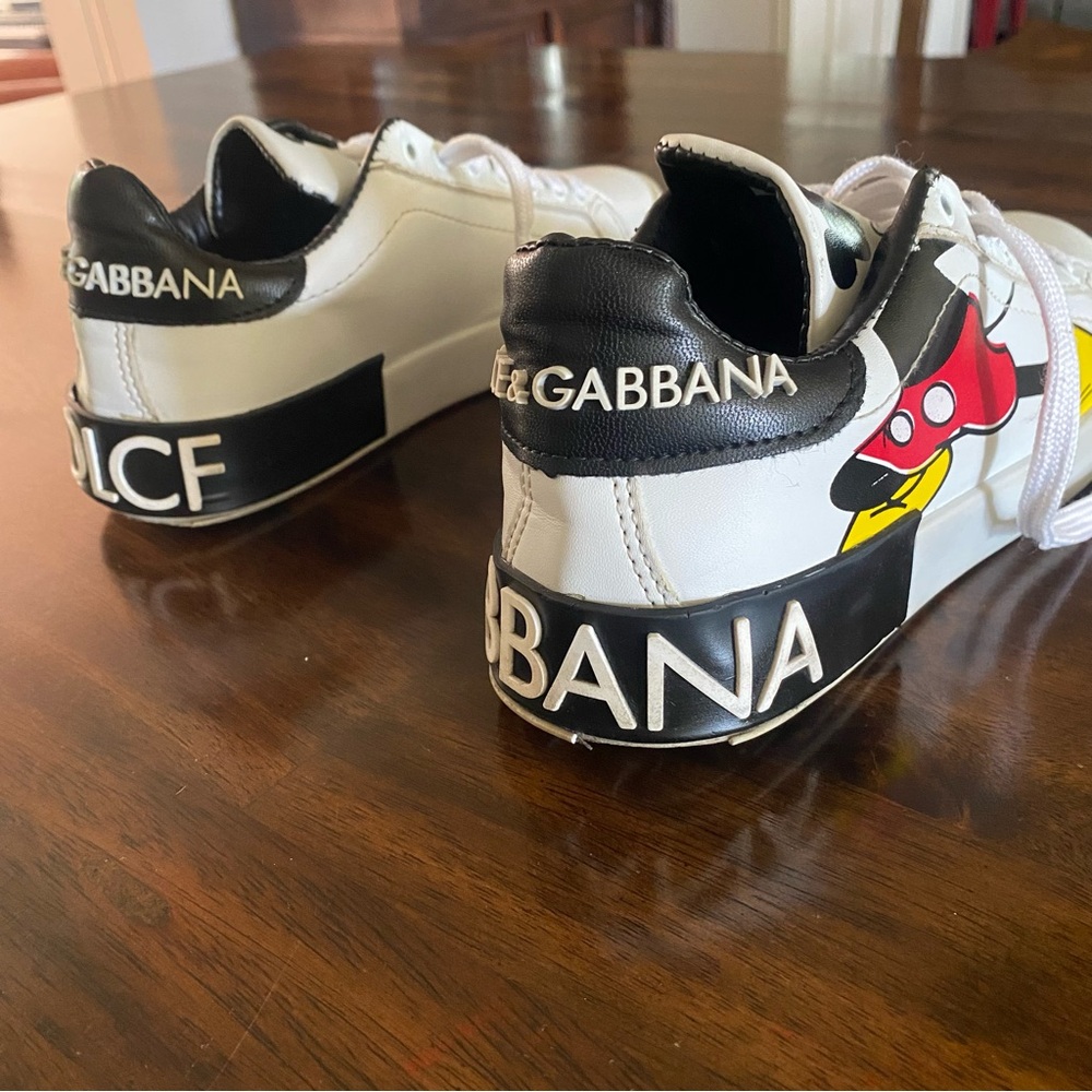 Dolce Gabbana Mickey Mouse Sneakers - Picture 8 of 14
